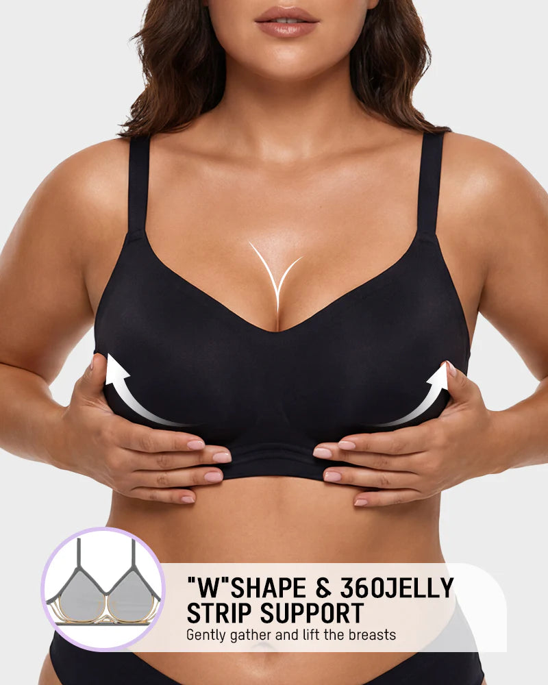 Soutien-gorge sans armature Gittino - noir - vue détail