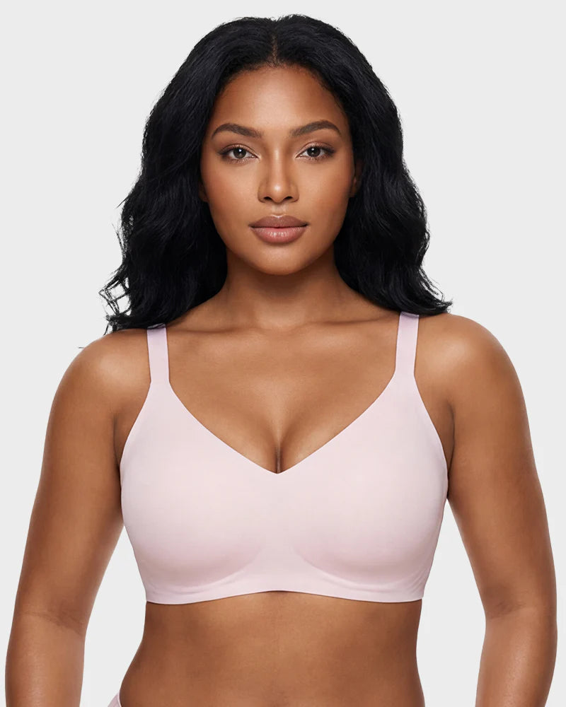 Soutien-gorge sans armature Gittino - rose