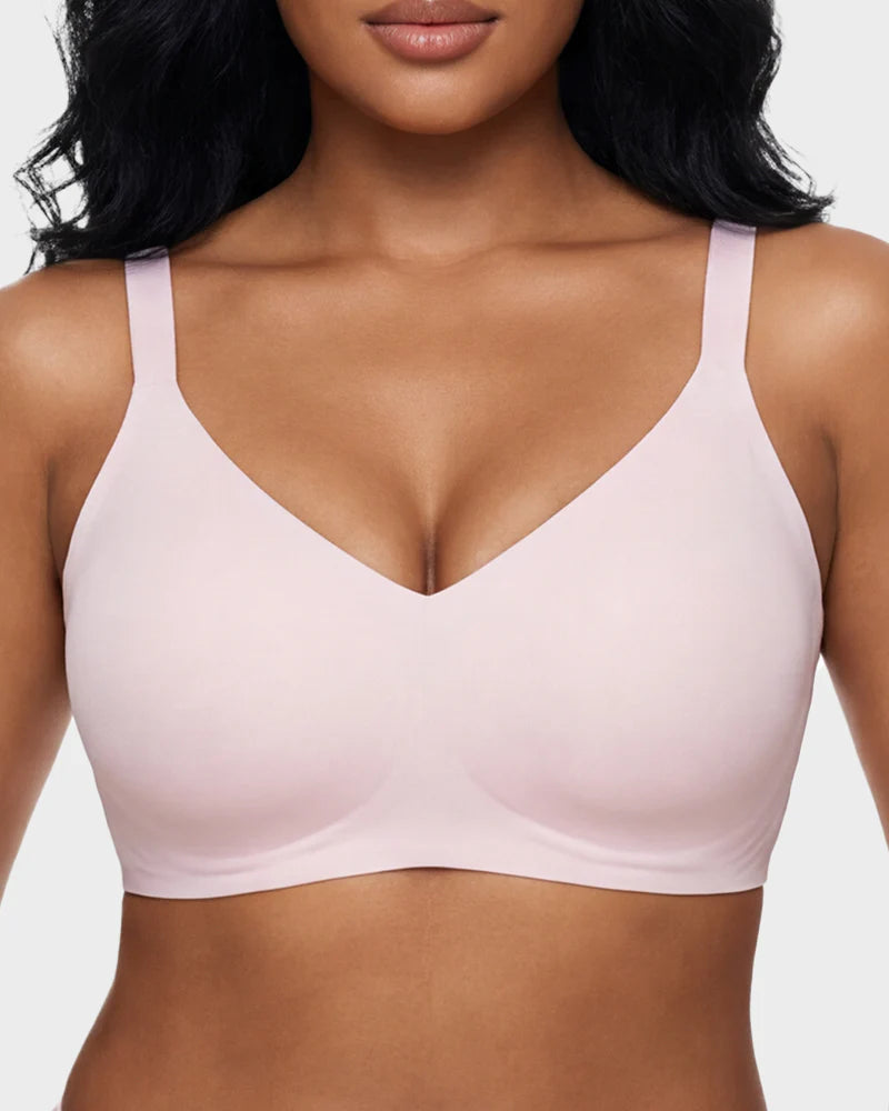Soutien-gorge sans armature Gittino - rose